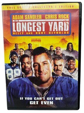 longest yard DVD Adam Sandler Chris Rock rated PG 13 Columbia pictures READ